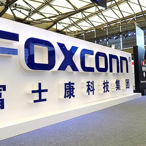 Foxconn reports April revenue growth 25.54% y/y